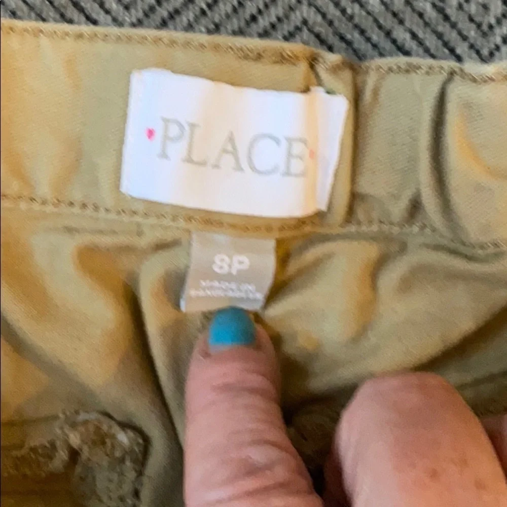 TCP tan khaki shorts‎ size 8 plus school